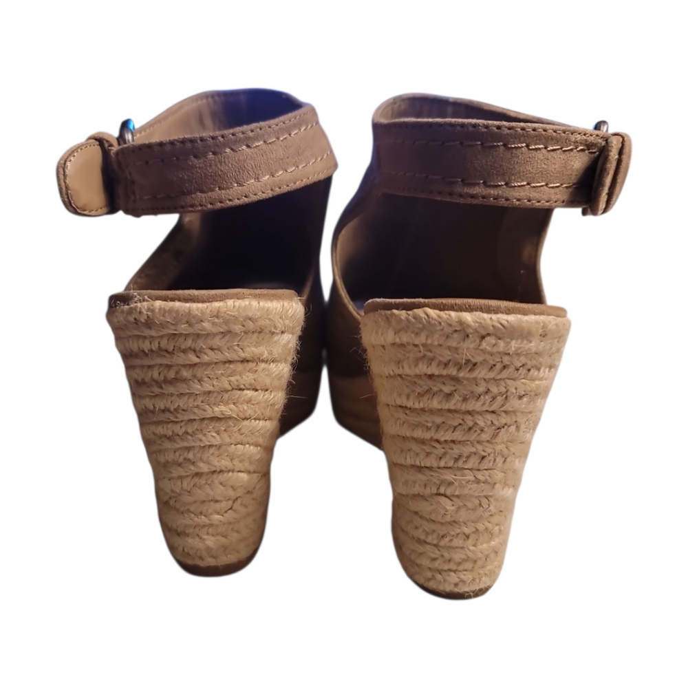 Universal Thread Espadrille Platform Wedge Taupe … - image 4